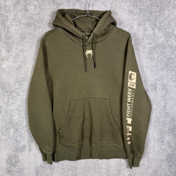 UFC Other - UFC Venum Hoodie Mens S‎ MMA Authentic Fight Week Pullover Training Sweatshirt